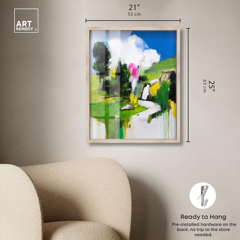 Swiss Fields Shadowbox by Art Remedy