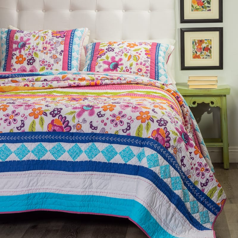 Carly Cotton Sham - Pink