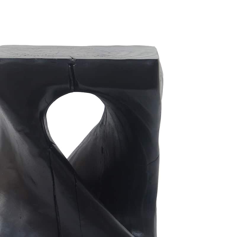 Christopher Knight Home - Stella Twisted Spiral Wood Grain Side Table