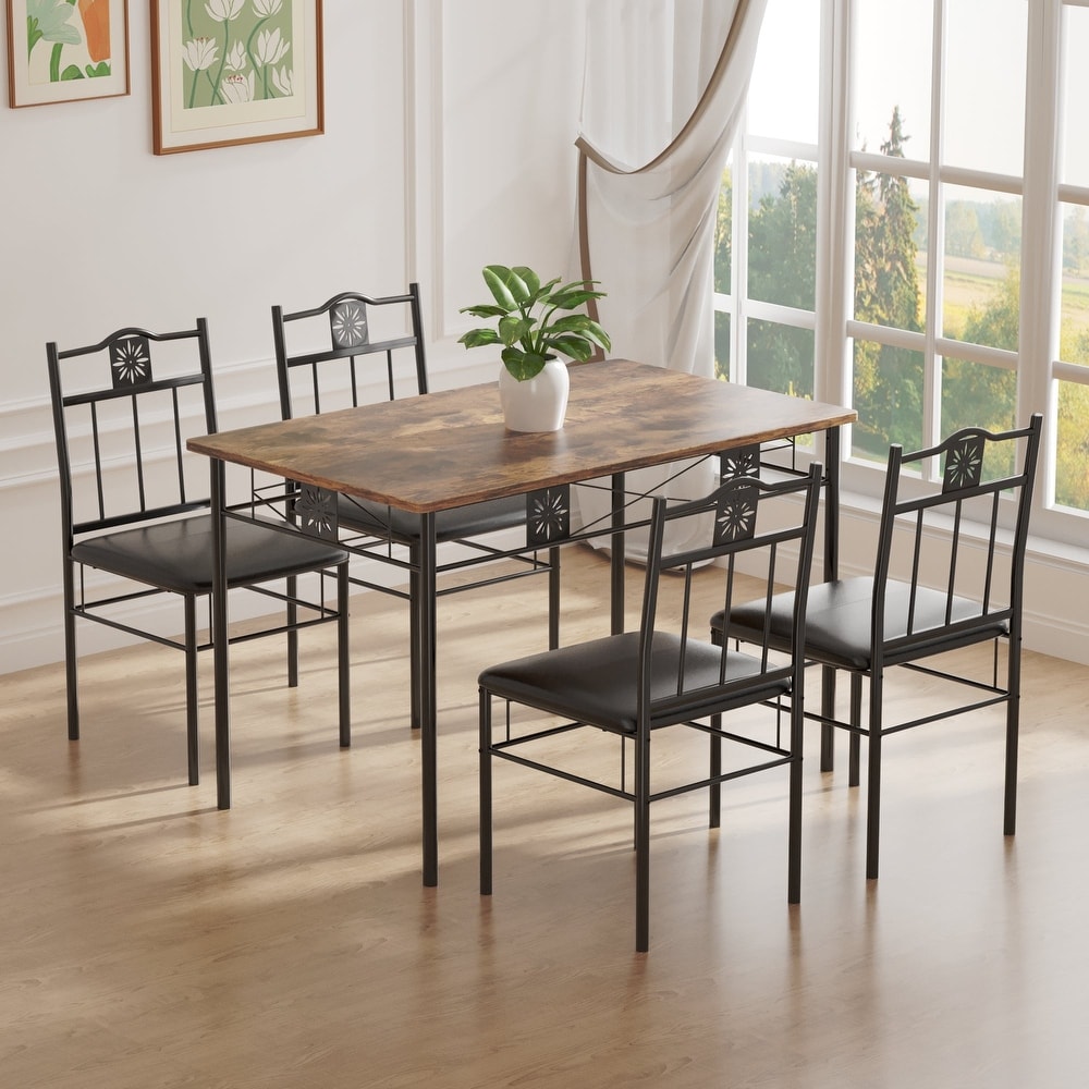 https://ak1.ostkcdn.com/images/products/is/images/direct/cd6705deeb8d45de3d47a7f6d255a35881725b7a/VECELO-5-piece-Dining-Table-and-Dining-Chair-Set-of-4%2CAntique-Brown.jpg