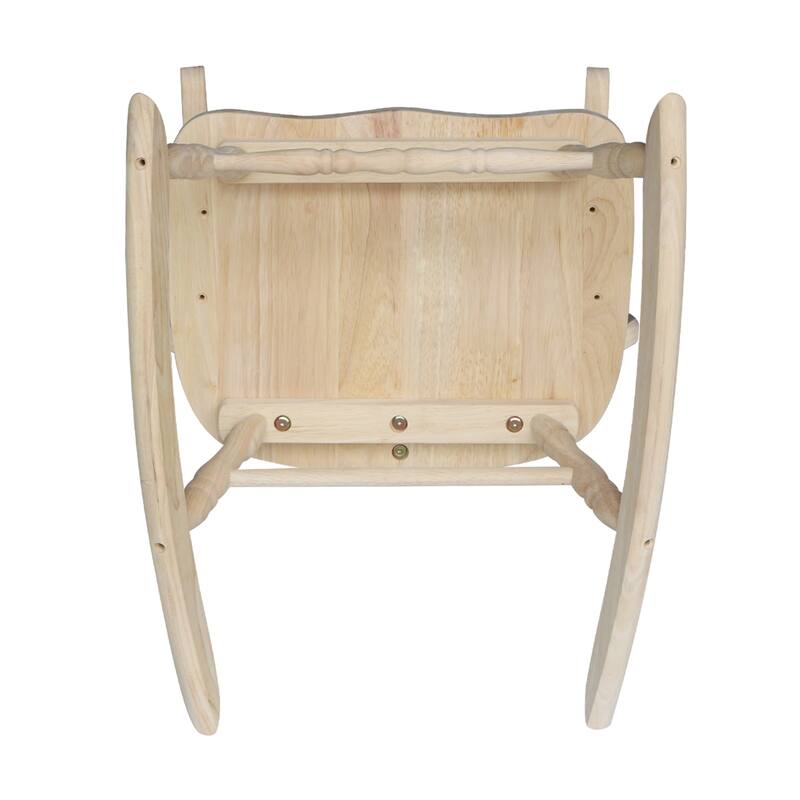 Solid Wood Juvenile Rocking Chair