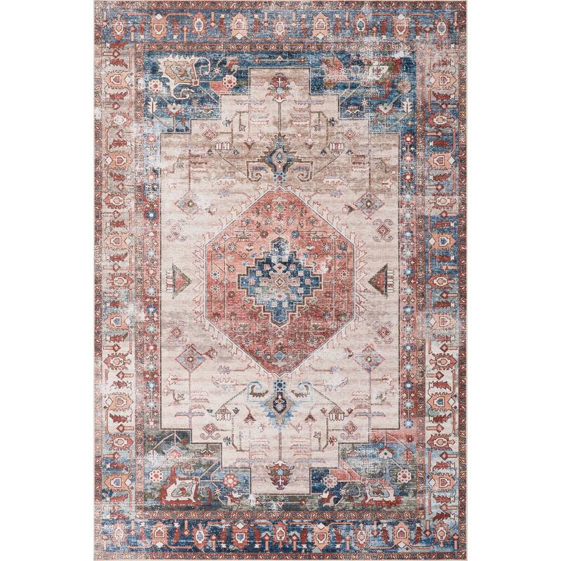 Nuloom Carolita SplashGuard Machine Washable Area Rug