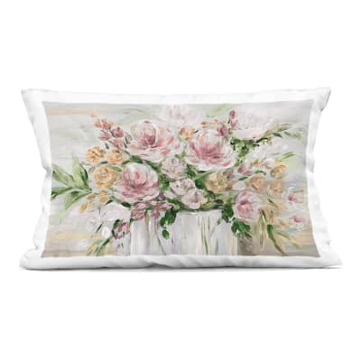Stupell Country Style Floral Assortment Decorative Printed Throw Pillow Design by Kristen Brockmon