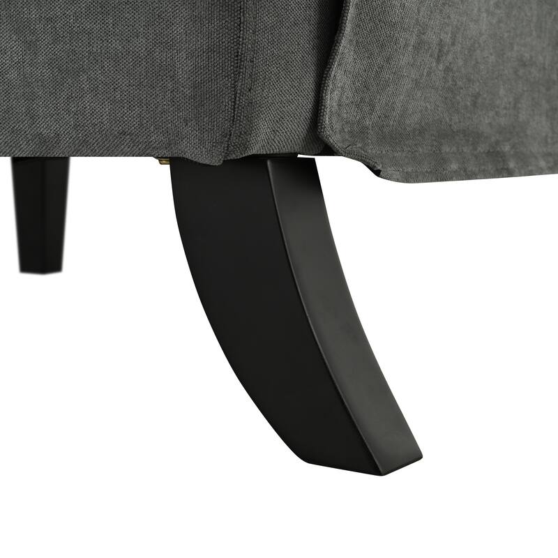 Pushback Recliner with Foldable Side Table & USB Ports