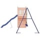 preview thumbnail 6 of 21, vidaXL Swing Set Outdoor Backyard Wooden Playground Equipment for Kids Age 3-8