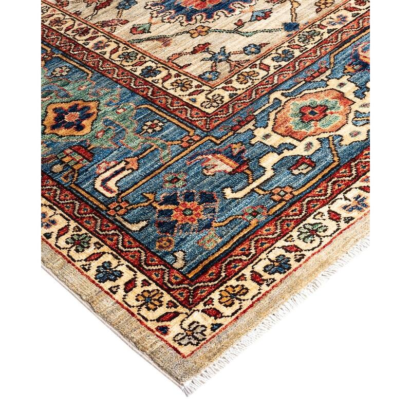 Serapi One-of-a-Kind Hand-Knotted Area Rug - Light Gray, 8' 3" x 9' 10" - 8' 3" x 9' 10"