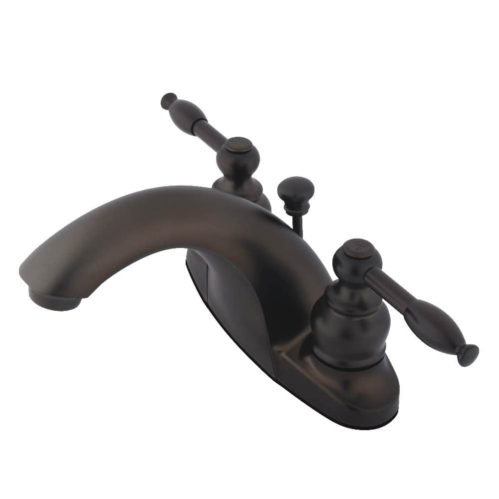 Kingston Brass 1.2 GPM Centerset Bathroom Faucet with Pop-Up Drain