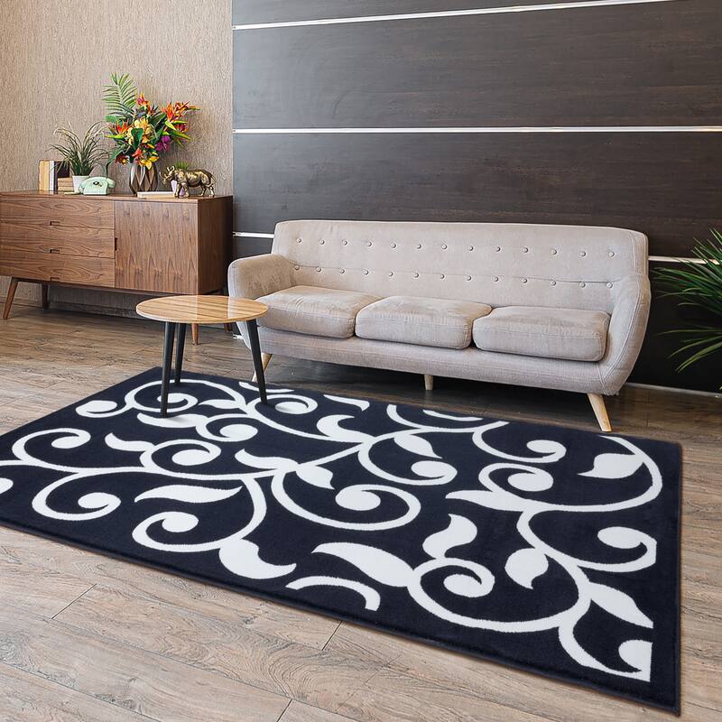 SUSSEXHOME Area Rugs Modern Desing for Living Room