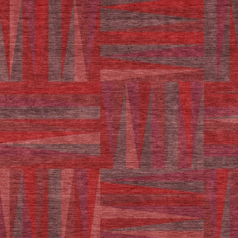 HomeRoots Geometric Transitional Rectangle Outdoor Rug