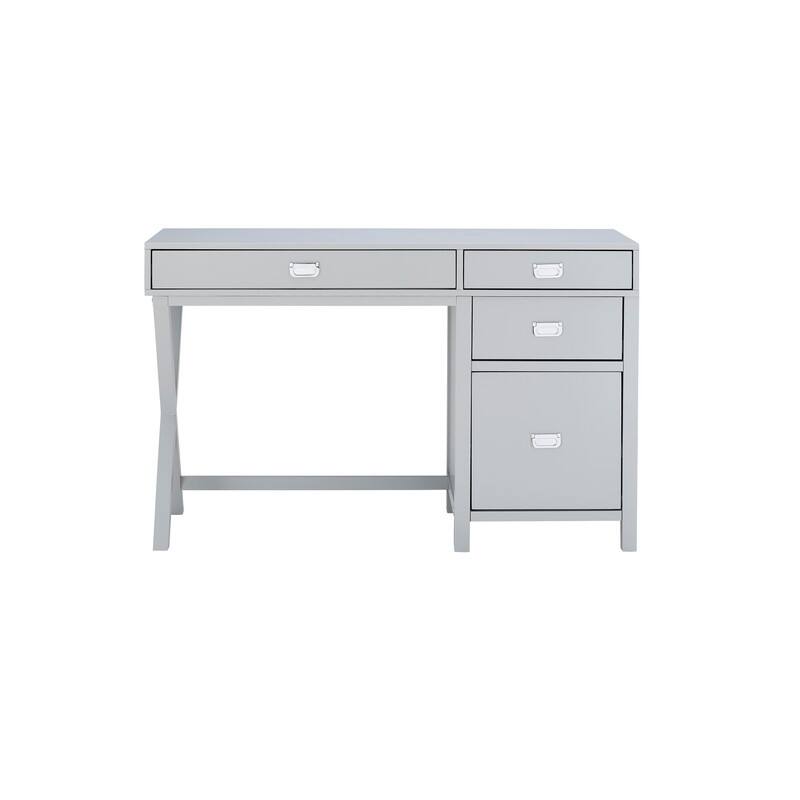 Linon Poppy Side Storage Desk