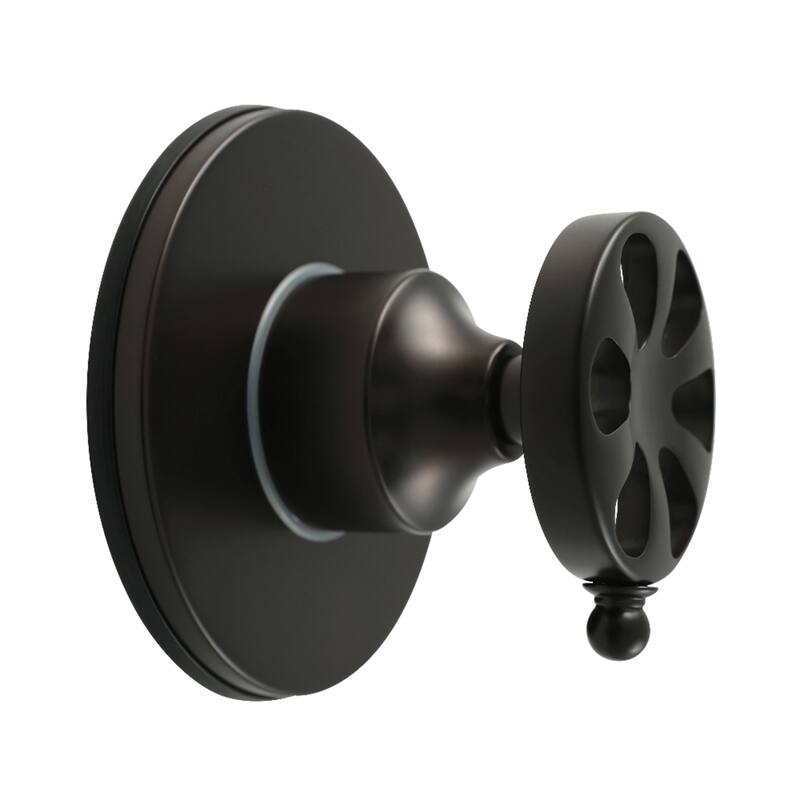 Belknap Single-Handle Three-Way Diverter Valve with Round Trim Kit