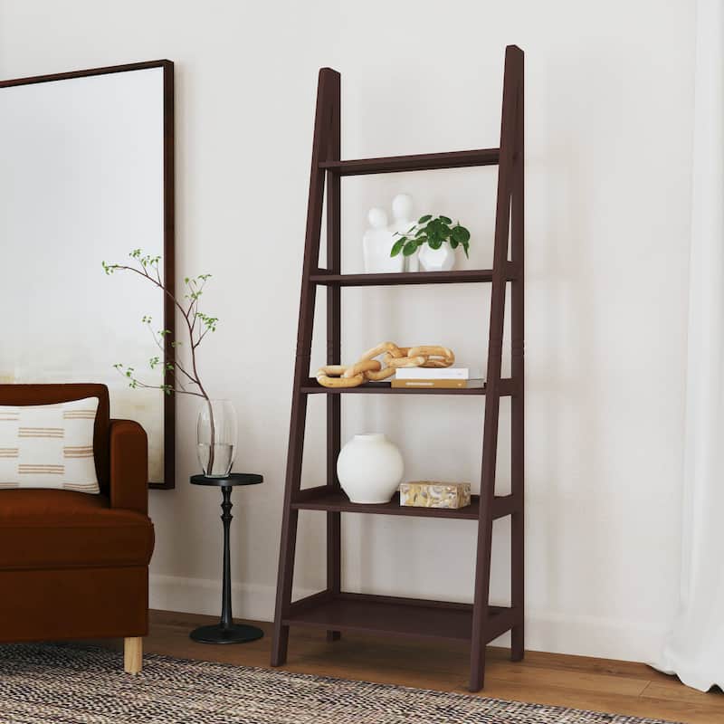 Freya 5-tier Ladder Bookshelf