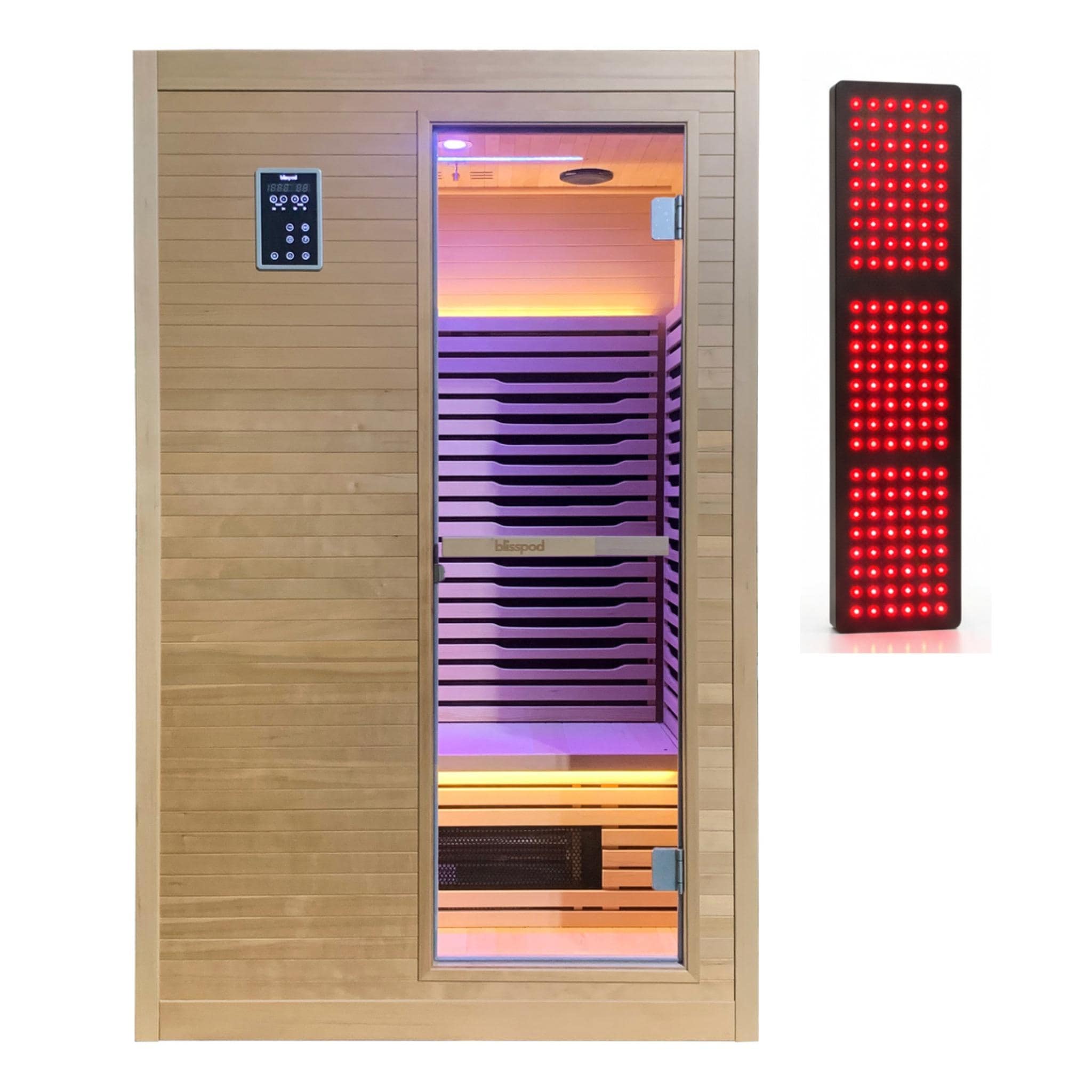 Blisspod Helsinki Red Light Therapy Full Spectrum Ultimate Indoor Sauna Upto 2 Person - N/A