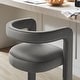 preview thumbnail 4 of 7, Winslow Performance Velvet Bar Stool