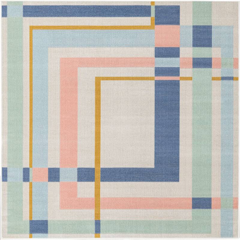 Contemporary Heloise Collection Area Rug