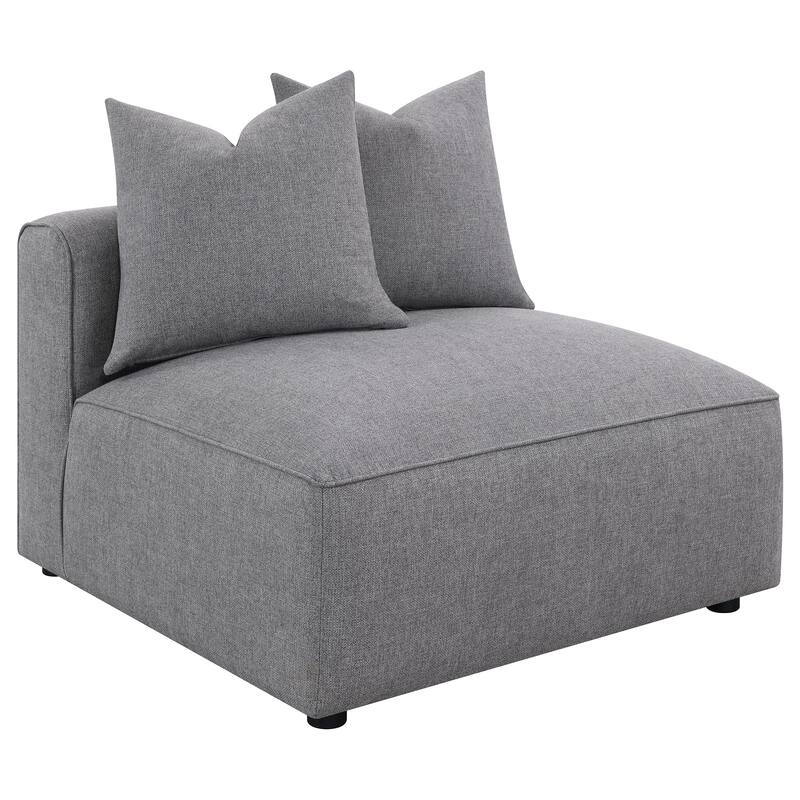 Jennifer Upholstered Tight Back Armless Chair