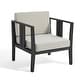 preview thumbnail 90 of 195, Outdoor Teak Solid Wood Patio Furniture Set Loveseat Armchair Table Collection