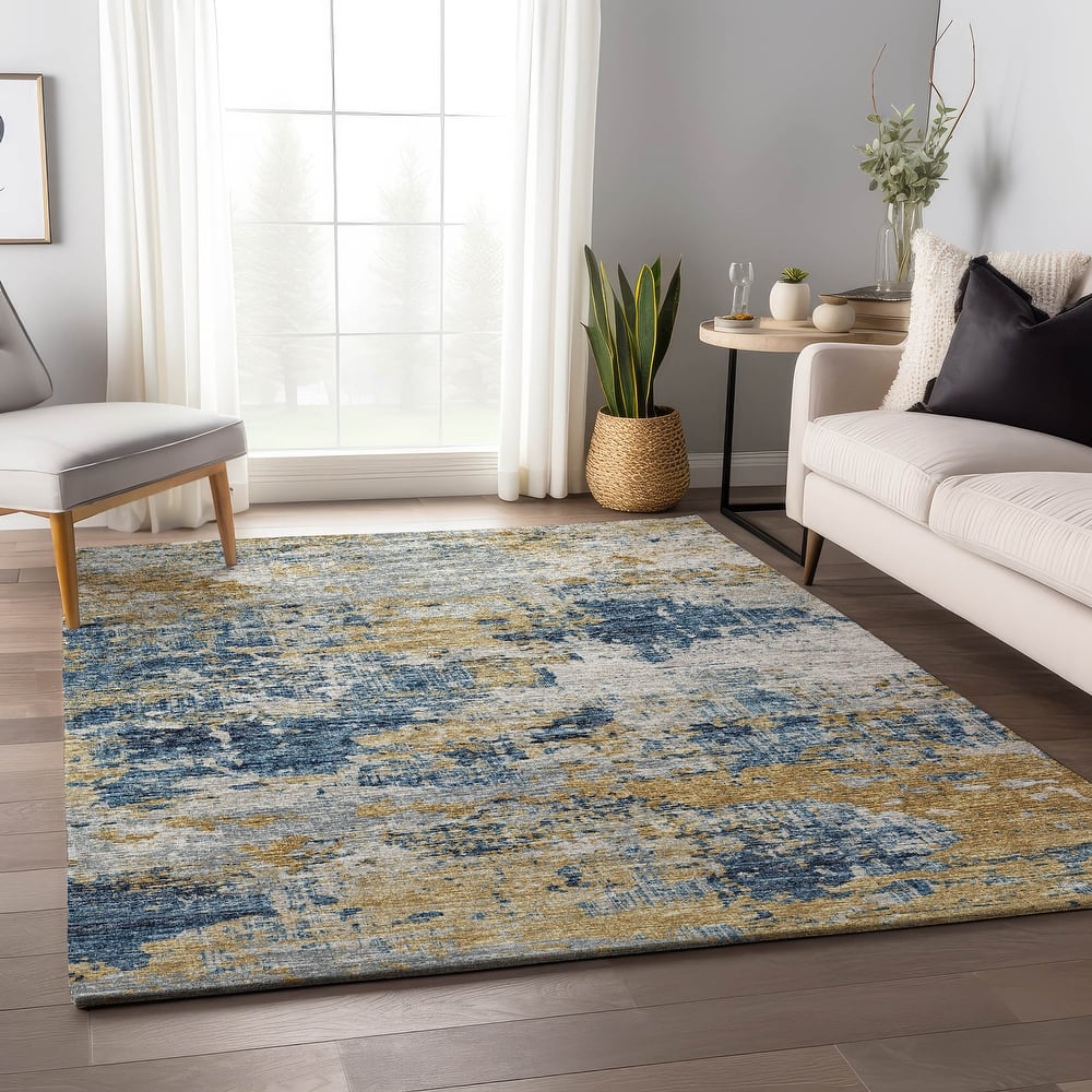 Premium Washable Super Soft Abstract Modern Mayfield Rug