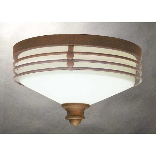 Shop Volume Lighting V7352 Avila 1-Light Flush Mount ...