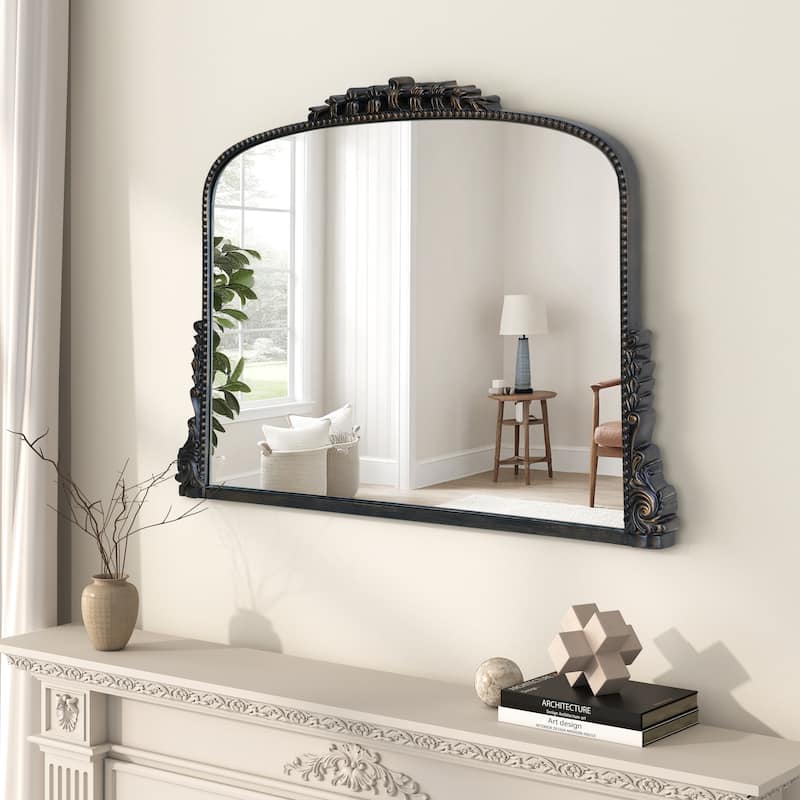 Arch Wall Mirror Baroque Accent Mirrors - 36"×23"
