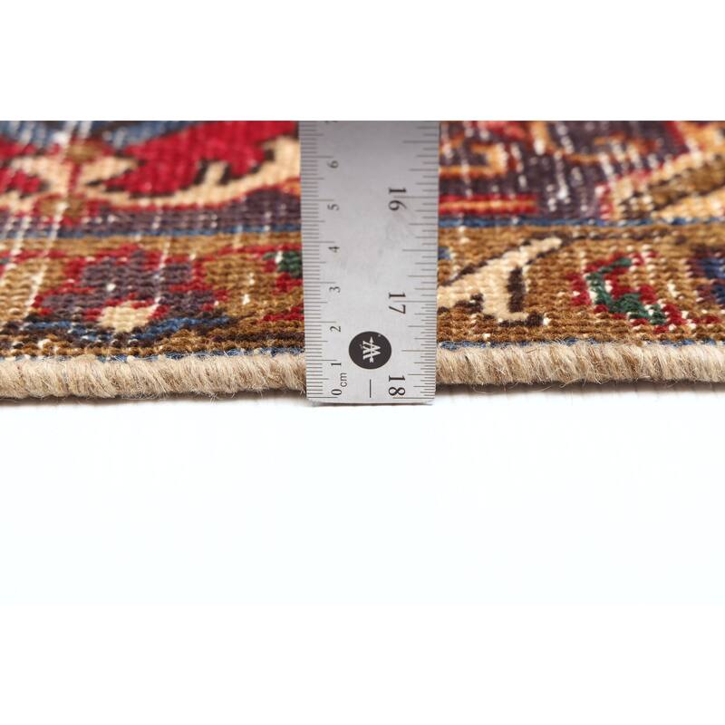 ECARPETGALLERY Hand-knotted Antalya Vintage Red Wool Rug - 9'6 x 12'8