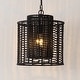 preview thumbnail 10 of 12, SAFAVIEH Lighting Ryoa 12" Pendant