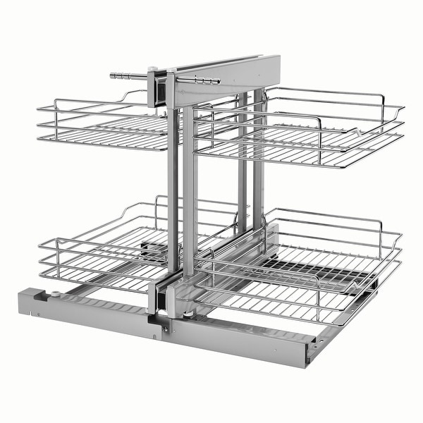 CHECKOLITE P1002-71 COUNTRY KITCHEN POT RACK With (2) DOWN LIGHTS - CEILING  RACK