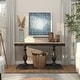 preview thumbnail 4 of 15, Blue Metal Scroll Home Wall Decor with Embossed Details