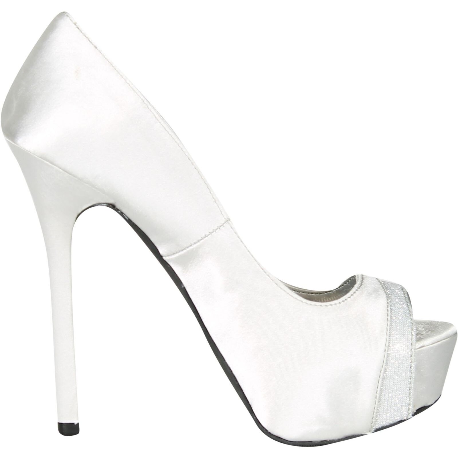 qupid bridal embellished pointed heels