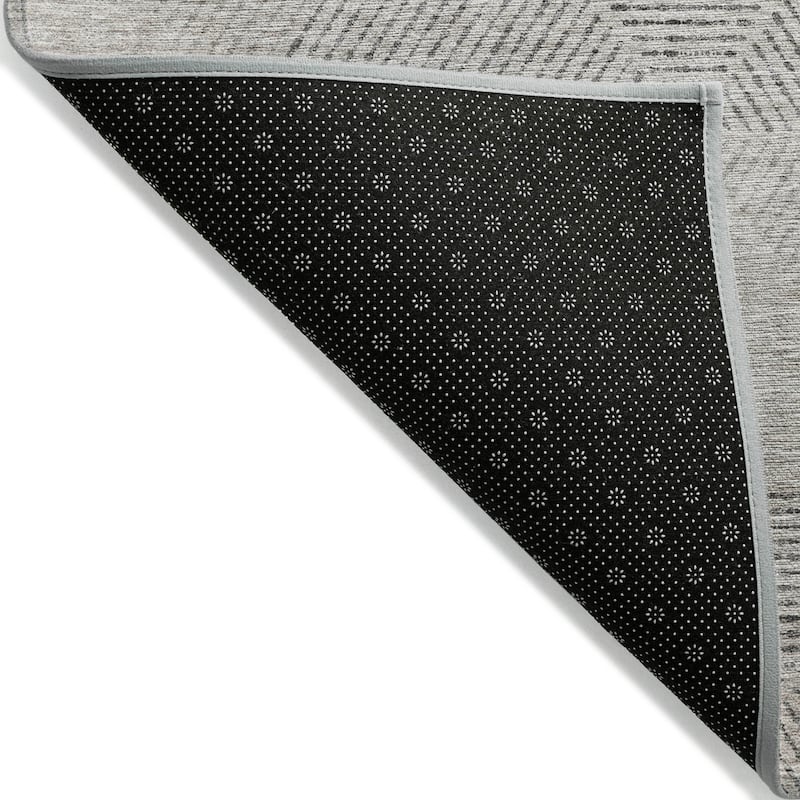 Machine Washable Indoor/ Outdoor Chantille Prism Contemporary Rug