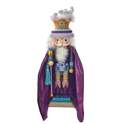 Kurt Adler 18-Inch Hollywood™ Two Turtle Doves Nutcracker - 18"