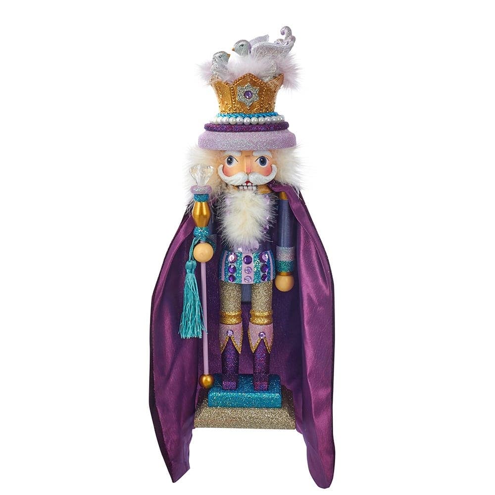 Kurt Adler 18-Inch Hollywood™ Two Turtle Doves Nutcracker - 18"