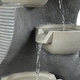 preview thumbnail 9 of 9, Modern Gray Cement Tiered Bowls Outdoor Fountain with Lights