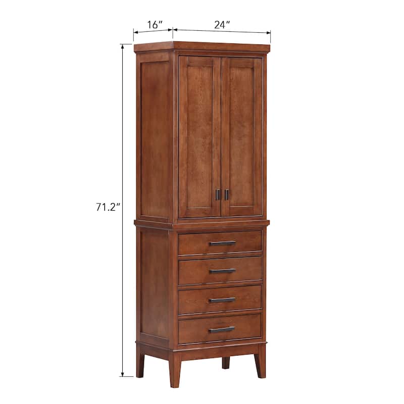 Avanity Madison 24-inch Linen Tower - 24"W x 71"H