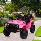 preview thumbnail 8 of 26, 12V Ride on Truck Cars with Remote Control Pink