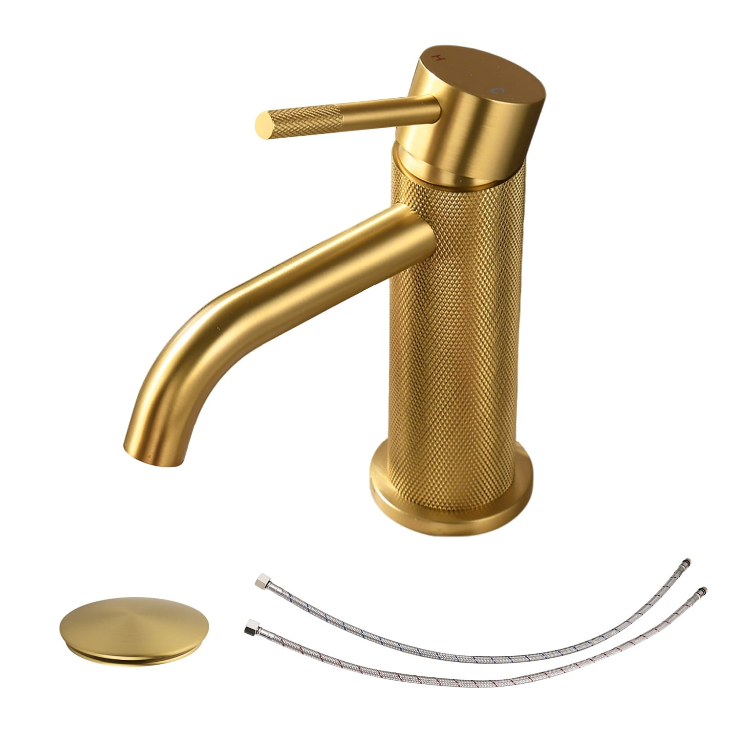 Topcraft Single-Handle Bathroom Faucet with Pop-Up Drain