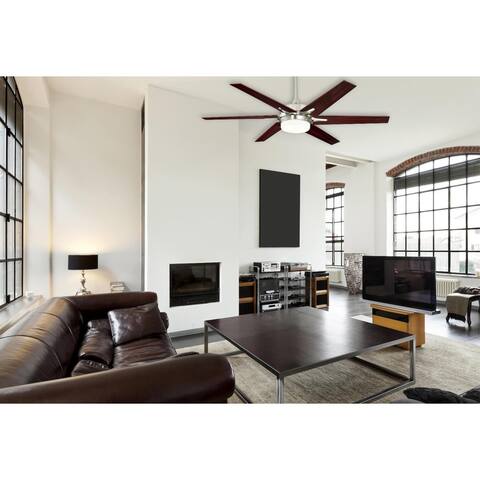 Westinghouse Cayuga 60-Inch Indoor Ceiling Fan with Dimmable LED Light Kit