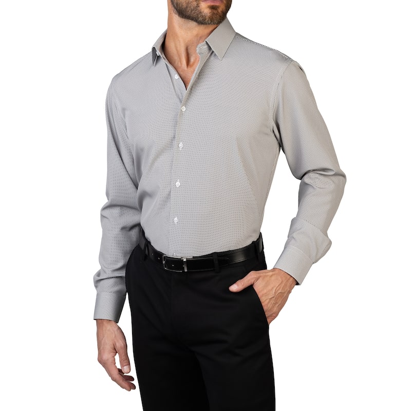 Jones New York Men's Stretch Slim Fit Dress Shirt