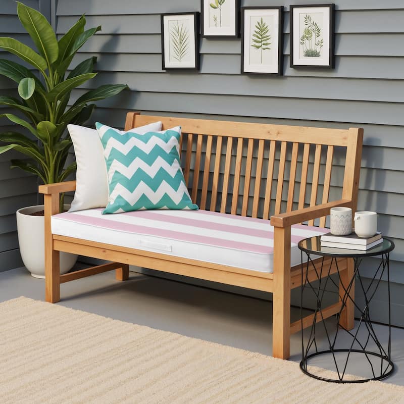 Outdoor Settee Bench Seat Cushion Patio Swing Cushion Loveseat Cushion