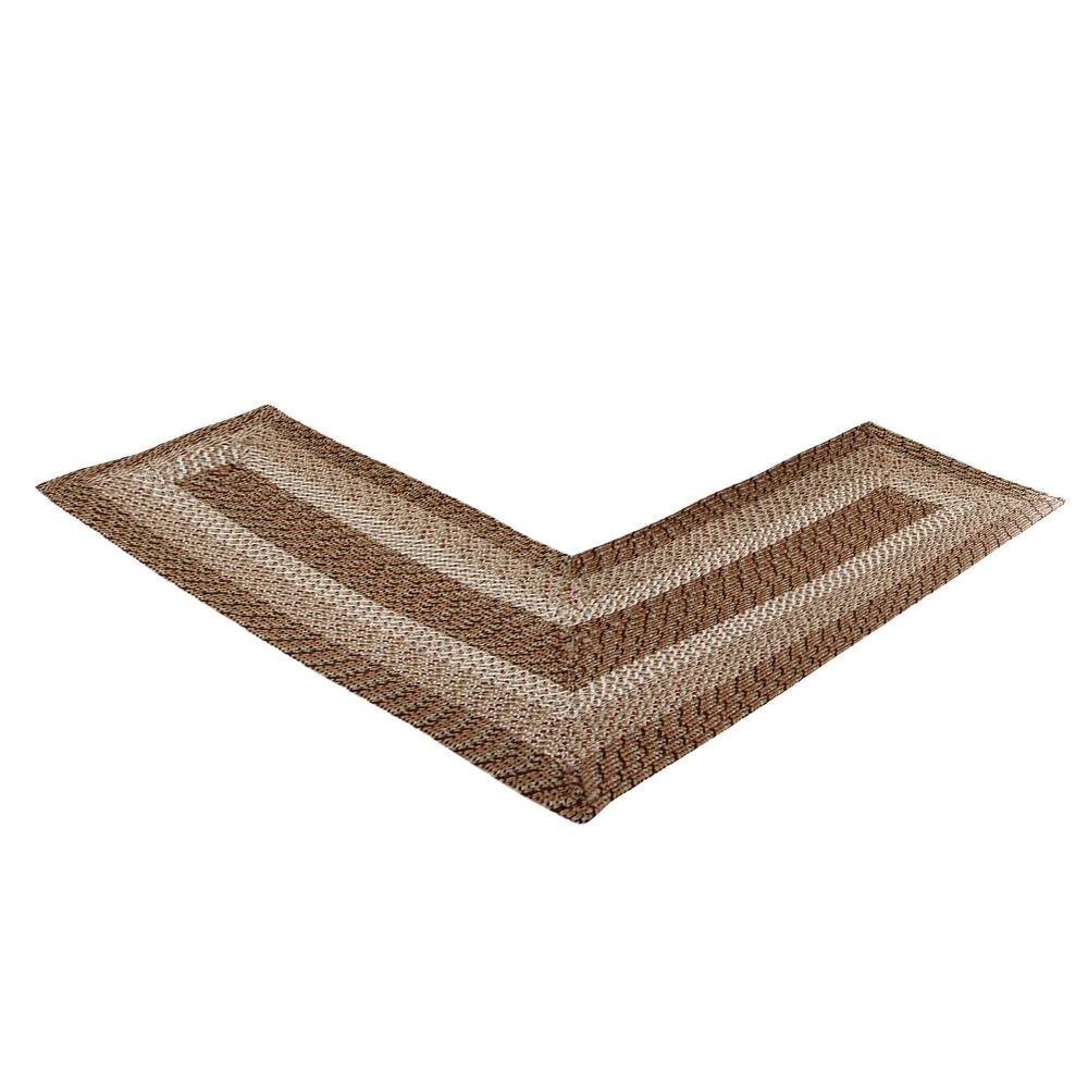 Better Trends Country Braid Reversible Area Rug