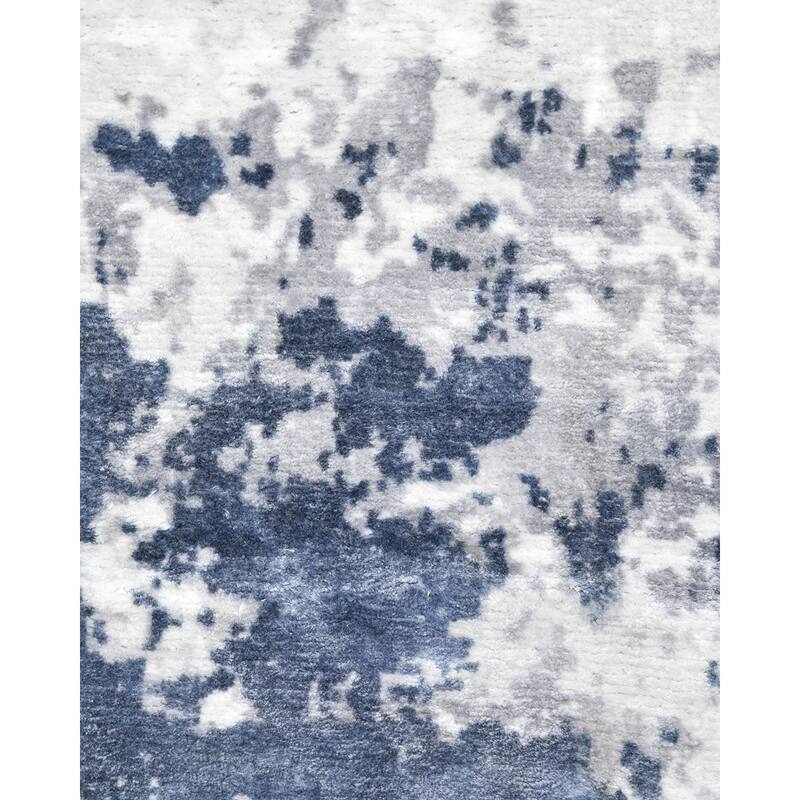 Overton Handmade Modern Contemporary Abstract Area Rug