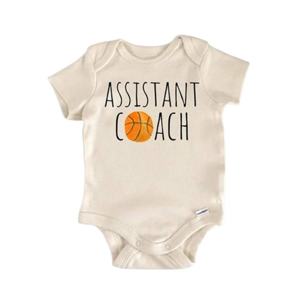 Basketball Sports - Baby Boy Girl Clothes Infant Bodysuit Funny Cute Newborn
