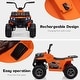 preview thumbnail 2 of 4, Kids Ride On ATV w/Remote Control 2 Speeds Orange