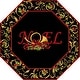 preview thumbnail 5 of 11, SAFAVIEH Handmade Chelsea Imani Holiday Noel Wool Rug 3' x 3' Round
