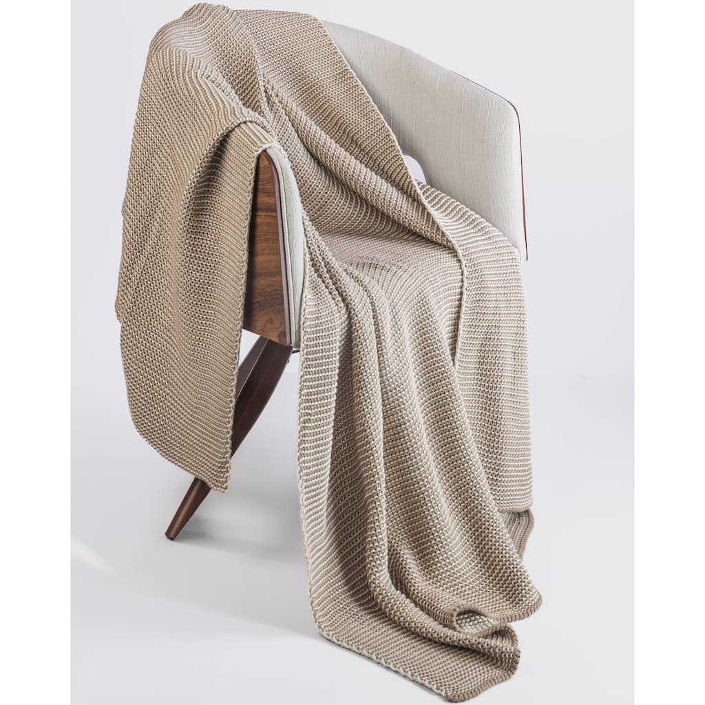 Casey, Cotton Yard, Natural, Throw