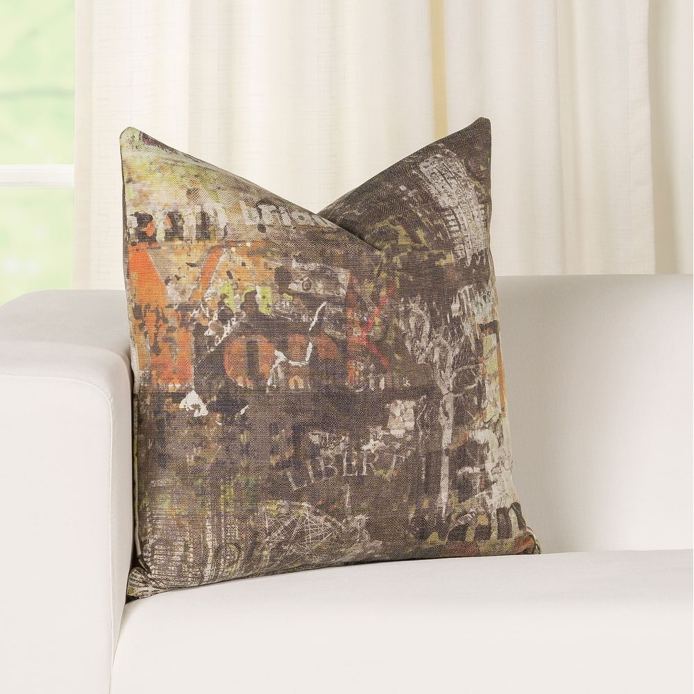 Metropolitan Artist-style Throw Pillow