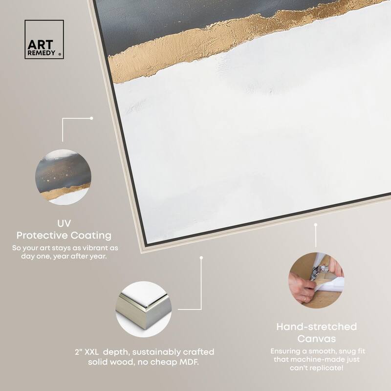 Azure Horizon I Canvas Set of 2 by Art Remedy