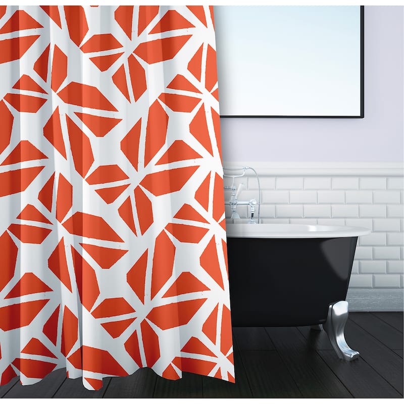 Kaleidoscope Graffiti Shower Curtain