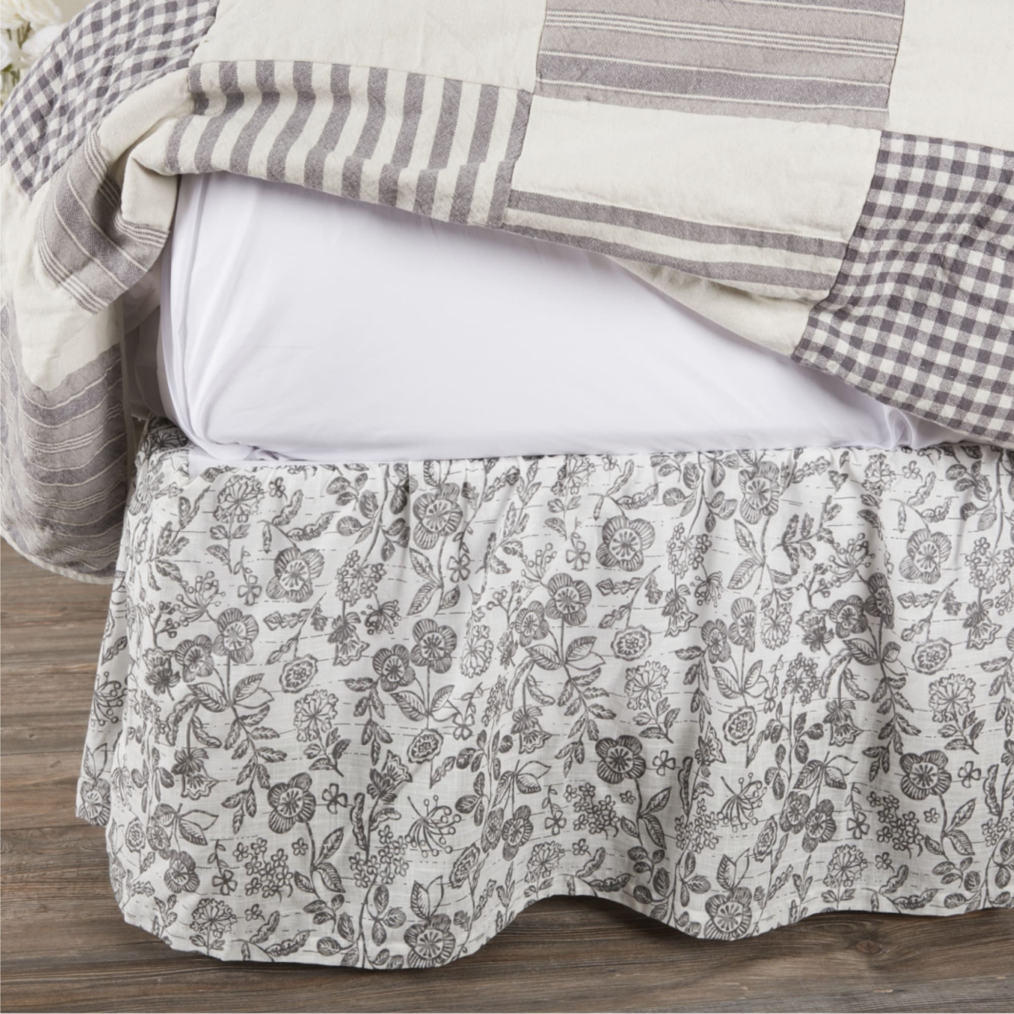 Gray Gables King Bed Skirt