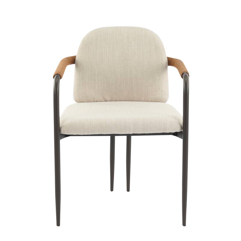 Upholstered Arm Chair Dining Chairs (Set of 2)